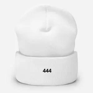Angel Number 444 Beanie | Protection, Stability & Strong Foundations