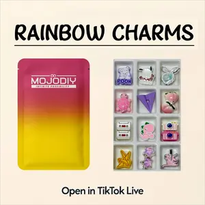 【JOJO】Rainbow Charm Bags for DIY- TikTok Live Opening