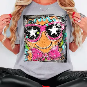 Gingerbread selfie DTF TRANSFER