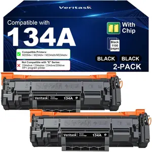 Black Toner Cartridge with Chip Replacement for Compatible with LaserJet Pro Printer