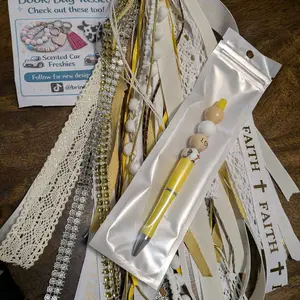 Bookmark Beaded Tassels with Colorful Beads & Ribbons for Books Bibles etc Featuring Adorable Bee Charms Vibrant Beads Ribbons & Whimsical Bee Charms