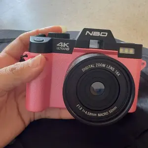 NBD 48MP 4K Autofocus Vlogging Camera with 16X Digital Zoom 3.0" Flip Screen 52mm Lens USB Charging for Beginners