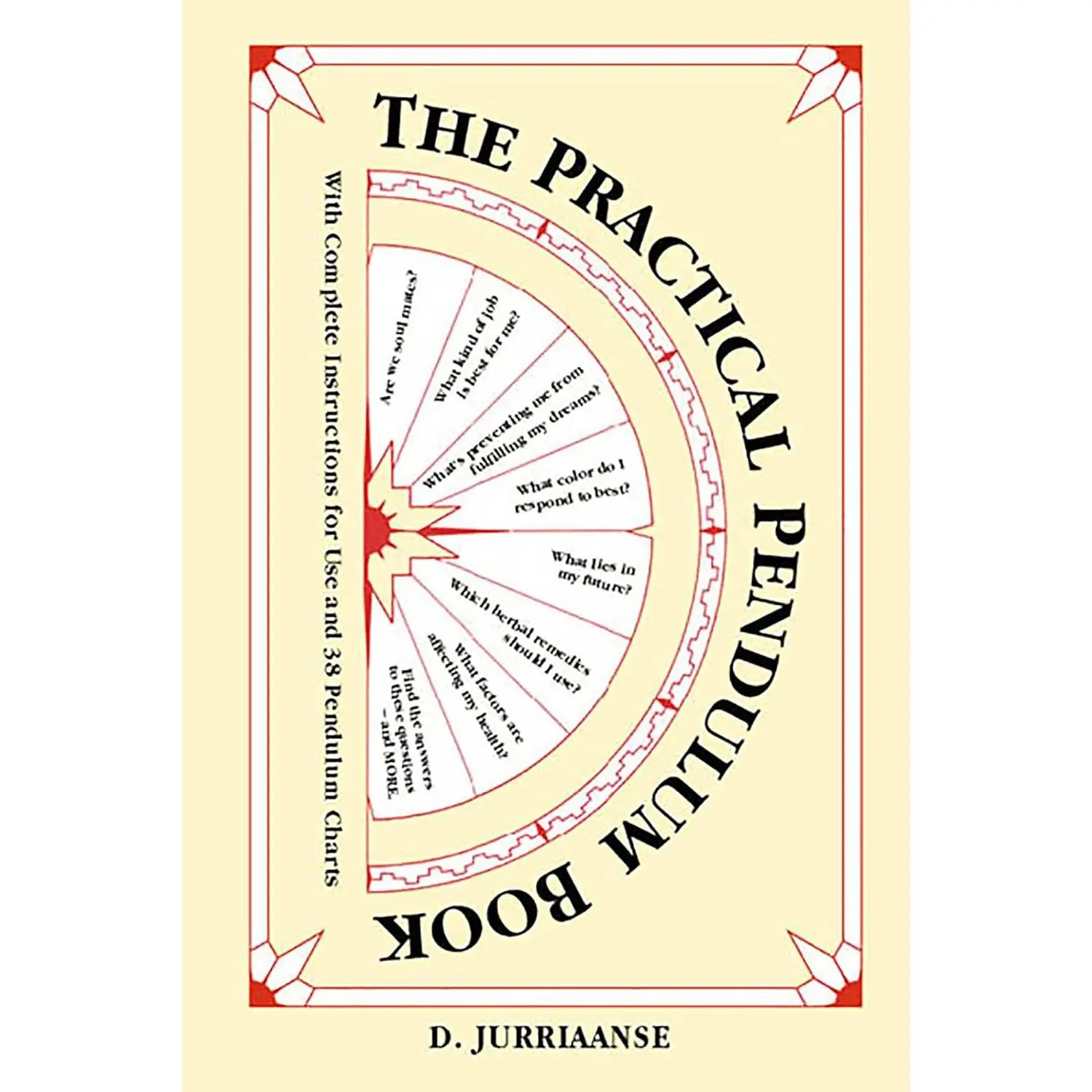 Practical Pendulum Book by D. Jurriaanse — 38 Dowsing Charts for Divination
