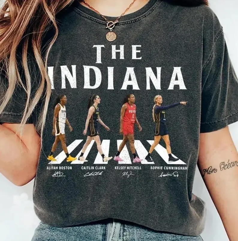 Indiana Basketball Fan Shirt, Vintage Women's Hoops Graphic Tee, Retro Sports T-Shirt, Game Day Gift, Unisex Apparel