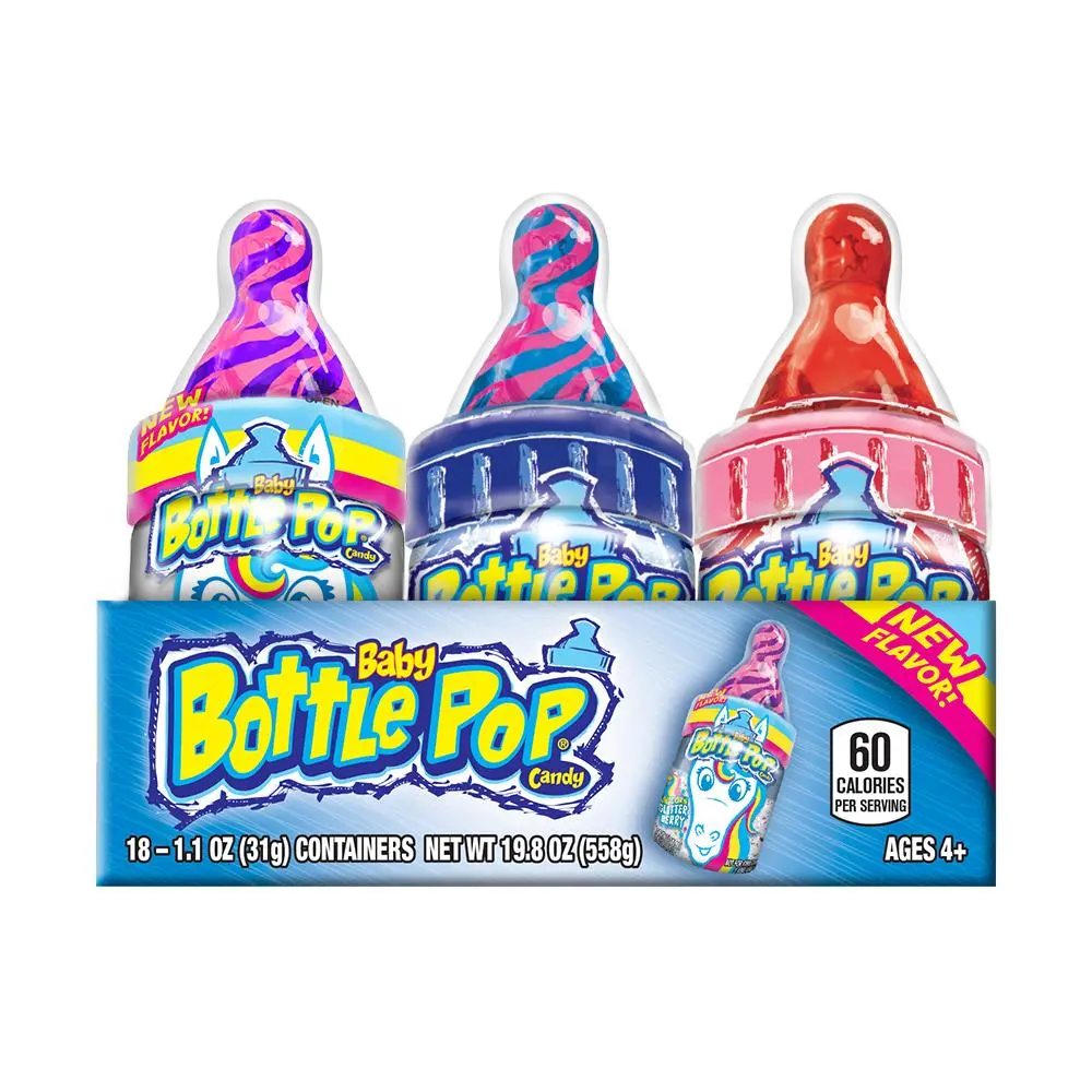 ThayerTopps Candy Baby Bottle Pop 0.85 oz 20 ct Tray