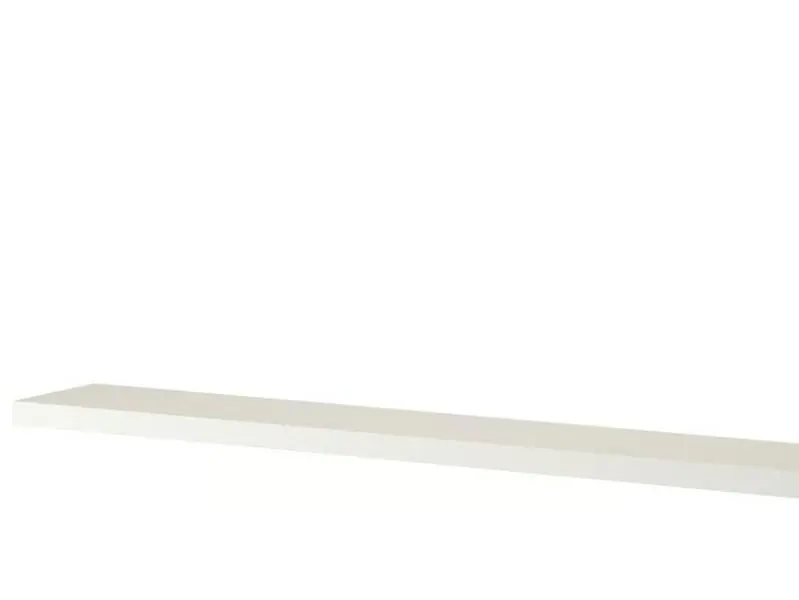 IKEA LACK Wall Shelf, White, Modern Floating Wall Shelf, Space-Saving Minimalist Storage Display Shelf, Scandinavian Wall Mounted Organizer for Living Room, Bedroom, Office & Home Décor