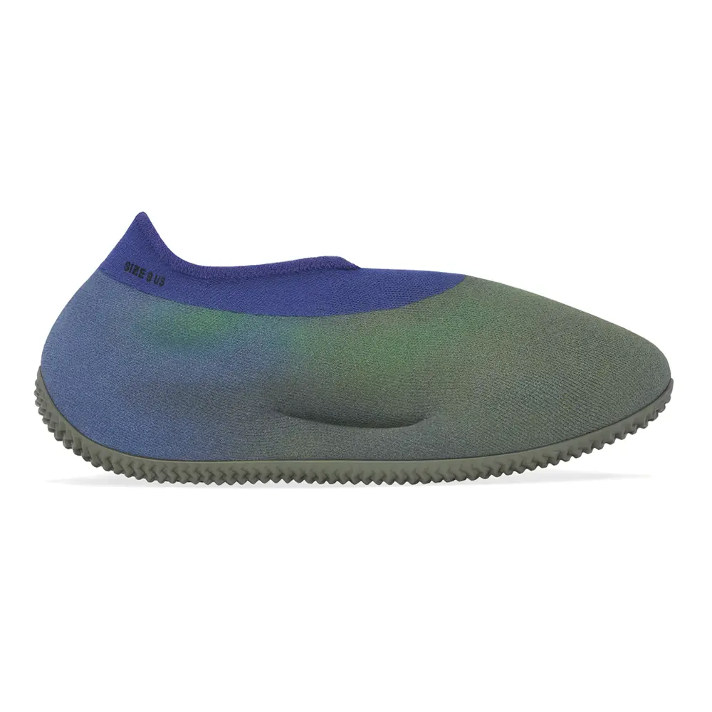 adidas Mens Yeezy Knit Runner Slip On Sneakers Shoes Casual - Blue, Green