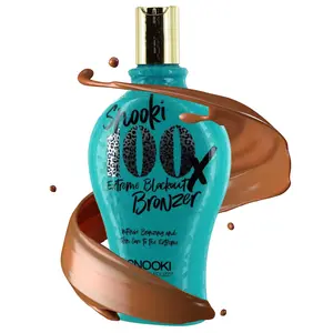 Snooki Extreme Blackout 100X Bronzer Tanning Bed Lotion 12 oz, Tanning Accelerator for Outdoor Sun Tan or Indoor Tanning Beds