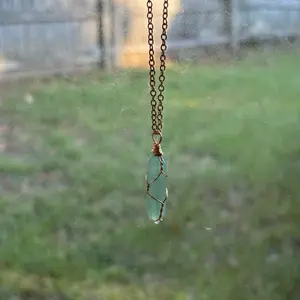 Jade Crystal Necklace