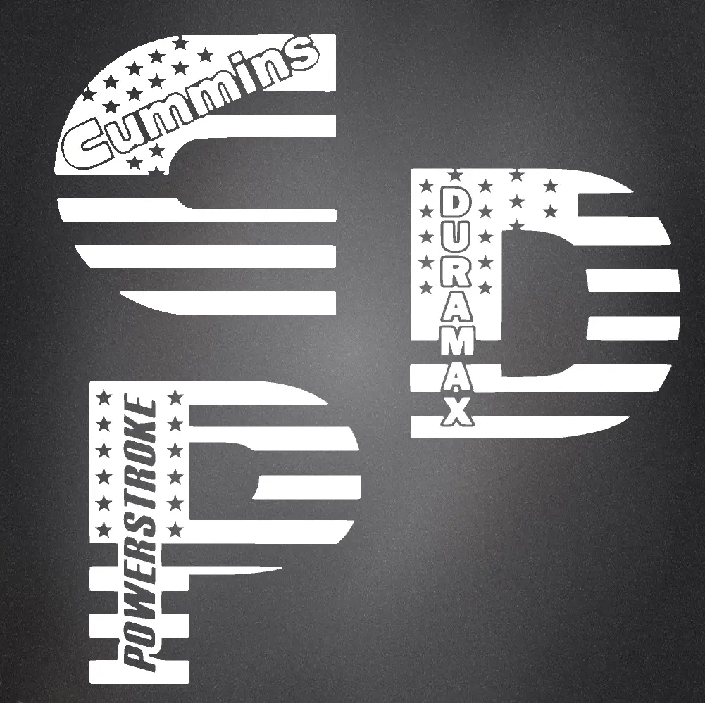 Diesel Logo Vinyl Graphic Decal - Simple Product Title Based on Provided Information
