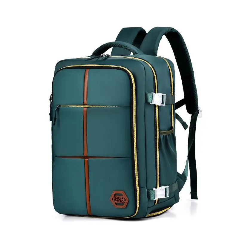 Men's Casual Backpack - Water Resistant, Durable Multi-Function Bag with Zip Closure, High Capacity, Laptop Sleeve, Built-In Organizer for Back to School Haul, On the Road Travel