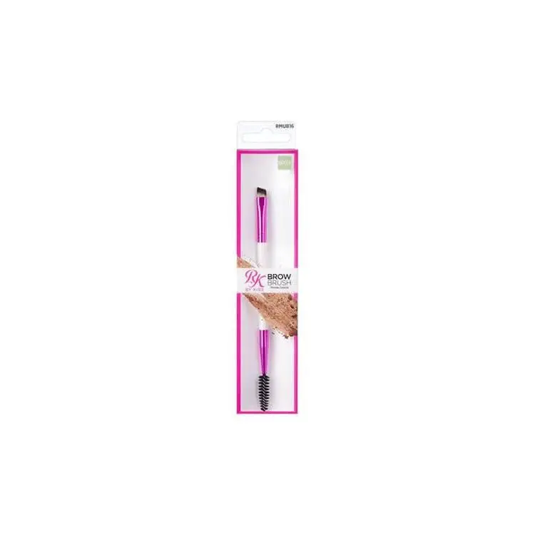 Ruby Kisses Cosmetic Double-Ended Brow & Spoolie Makeup Brush - RMUB16, Multi-Use Pen-Like Pocket-Sized Spoolie Eyes Brush for Powder Application, Seamless Blending, Double-Ended Eyes Brushes, Multi-Use Eyes Brushes