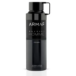 Odyssey Homme Deodorant Spray 200ml (6.8 oz) by Armaf