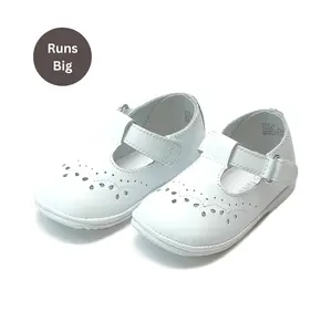 Birdie Leather T-Strap Mary Jane (Baby First Walker Shoe)