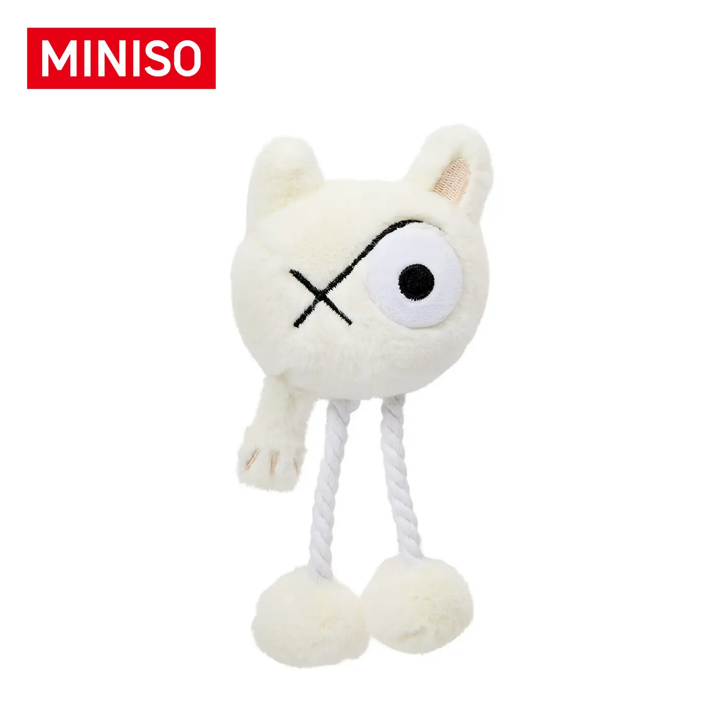 MINISO Observer Council Soft Stuffed Character Pendant Keychain - Unisex Everyday Keychain Accessories, Cute Collectible Decoration for Bags, Backpacks, Great Gift for Fans