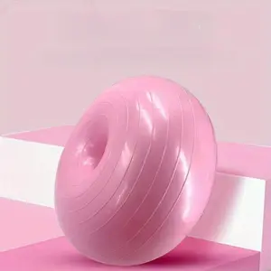 Yoga Ball, Thickened Explosion-proof Fitness Ball with Seat Cushion, Balance Training Equipment for Home Exercise, Yoga & Fitness