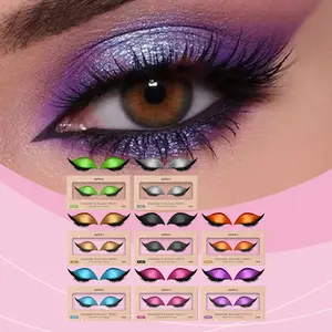 Zephoco Pearl Eyeshadow Stickers, Lazy Eye Makeup, Portable Natural Look, Long-Lasting Easy to Apply, Quick Dry Lightweight