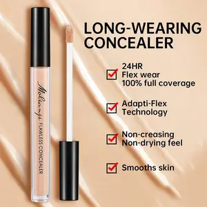 Long-Lasting Lightweight Natural Corrector Concealer Liquid, Covers Blemishes & Dark Circles, Flawless Coverage, Flawless Finish, Perfect for Daily Use, Blendable Long Lasting