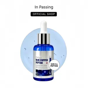 GHK-Cu Copper Peptide Serum with Hyaluronic Acid | Anti-Aging Facial Serum, Deep Moisturizing & Nourishing, Firming & Wrinkle Smoothing | Fragrance-Free | 30ml Daily Face Serum for All Skin Types | Men & Women, Cruelty-Free, Vegan Skincare