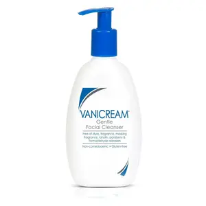 Vanicream Gentle Facial Cleanser with Pump Dispenser 8 fl oz Formulated Without Irritants for Sensitive Skin Non-Comedogenic pH-Balanced