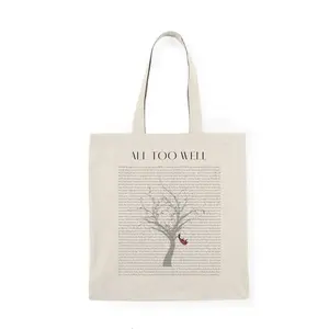 [Sale off up to 50%]-[FREE-SHIP] All Too Well Tote, Tote Bag, Merch, 1.9.8.9 Album, LVR Album, Rep Merch, R.E.D Album, My Tears Ricochet