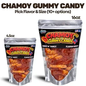 Chamoy Snacks- Pick Flavor & Size- Astro Freeze Treats- Sweet & Spicy Chewy Snack- Fruity Tajin Chili Lime Seasoning