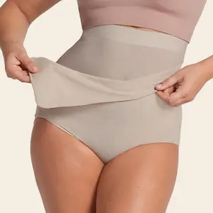 Leonisa BellyFlex Total High-Waisted Firm Compression Postpartum Support Post Surgical Panty with Adjustable Belly Wrap - Womenswear Multifunctional Shapewear