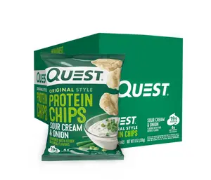 Quest Protein Chips Sour Cream & Onion 8PK