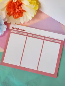 Manners Chart for Toddlers (Magnetic Kindness Chart, 25 sheets)