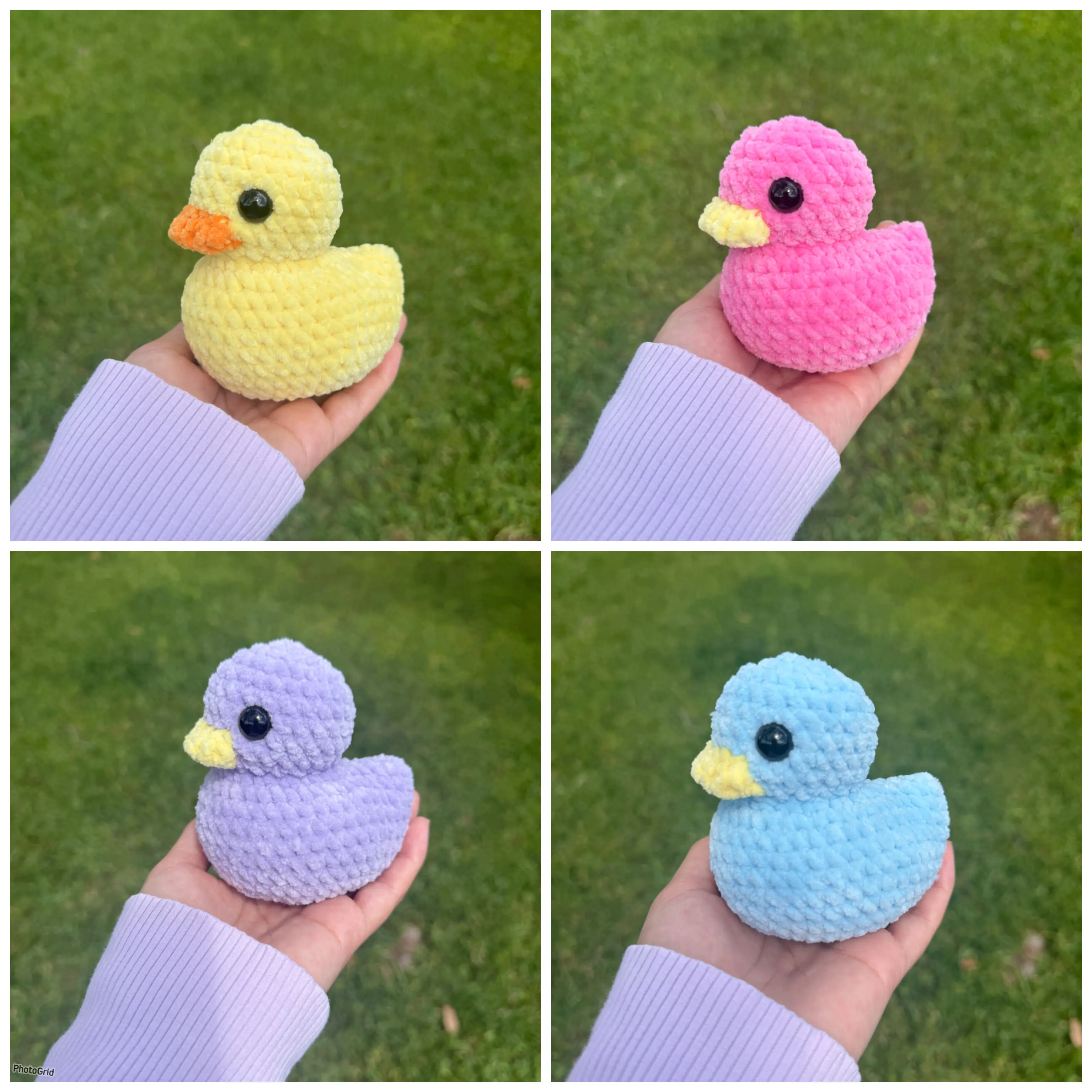Handmade Crochet Rubber Ducky
