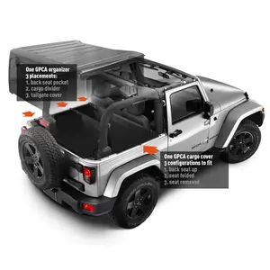 Jeep Wrangler Cargo Freedom Pack JK 2DR