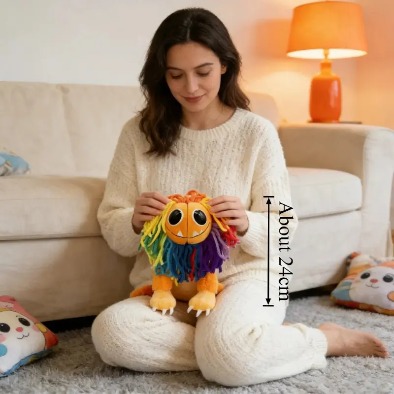 New Yarnaby Nightmares Critters Toy Harley Sawyer Anime Animal Figure Decoration Ornaments Collectibles