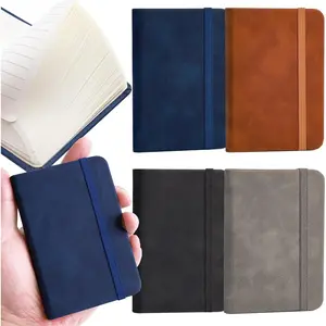 4 Pack Pocket Small Notebook, 800 Lined Pages Hardcover Mini Notebooks for Work Travel 3" x 4.33" Pocket Notebook  Thick Paper Mini Ruled Lined Journal