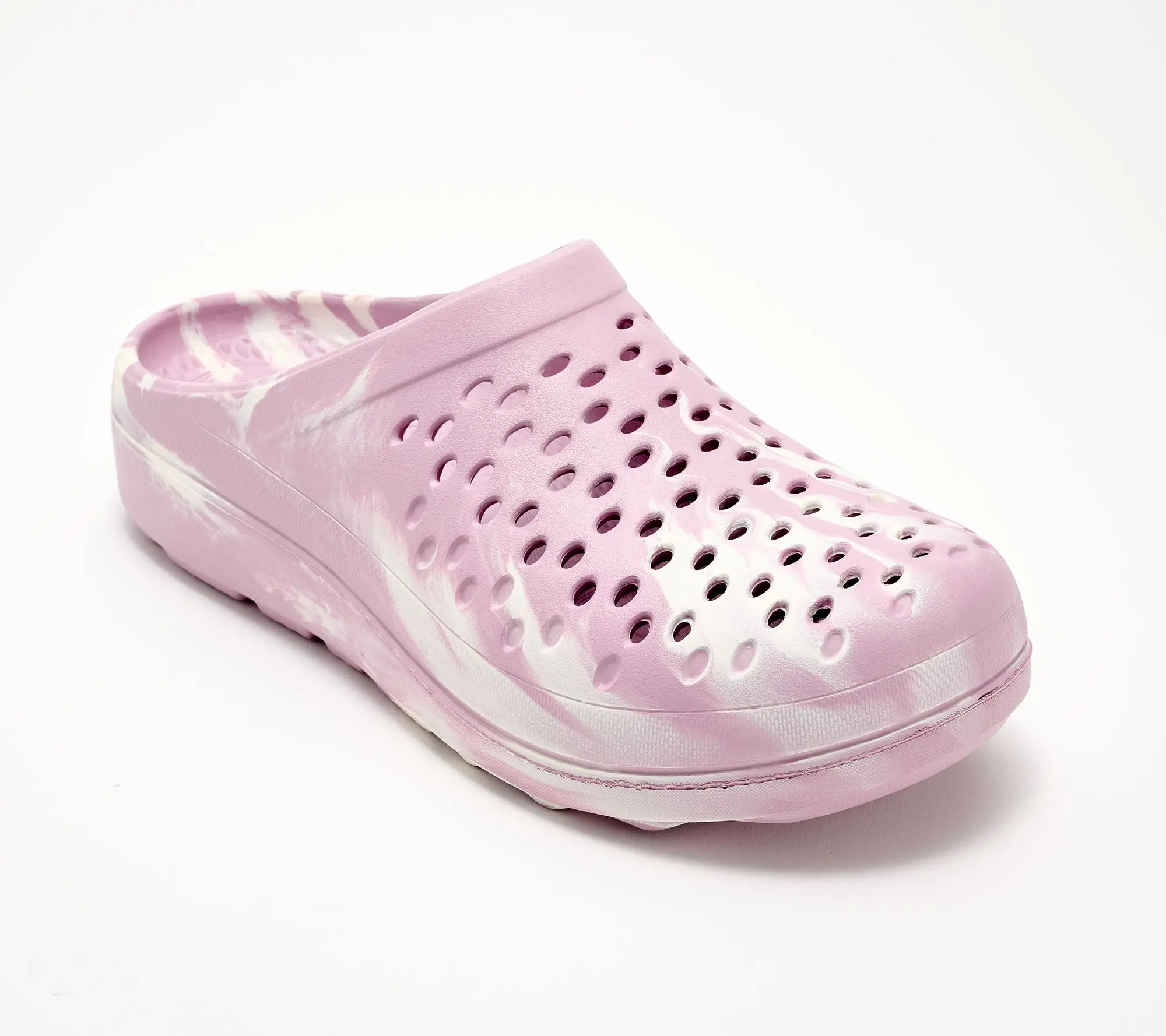 Revitalign Orthotic Recovery Clogs- Fusion Vitality Marble