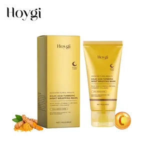 [HOYGI Official] Keric Acid, Turmeric, Night Wrap Mask | Overnight Wrap Mask, Fall Off in the Morning, Turmeric