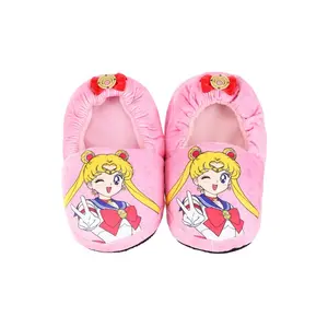 Adult Sailor Moon AOP Pink Slippers