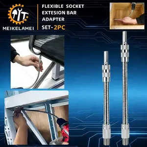 Flexible Electric Drill Shaft 200-300mm, Extendable Screwdriver Bit for Multi-Angle Work, Ideal for Electric Drill Tasks, Adapter, Diy, Tools, Extender, Tool Accessories