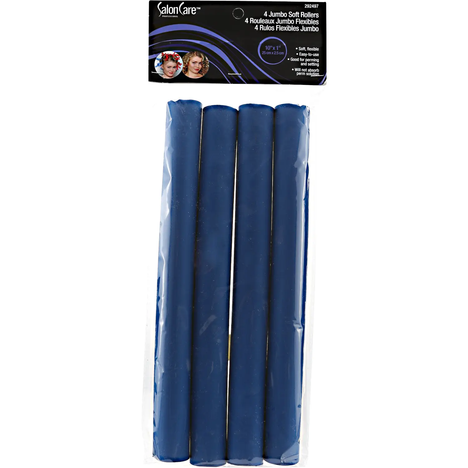 Salon Care Jumbo Soft Rollers