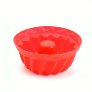 6/12pcs, Non-Stick Silicone Bundtlette Cake Mold, Silicone Cake Pan for Perfect Fluted Tube Cakes - Baking Tools and Kitchen Accessories for Easy and Fun Baking