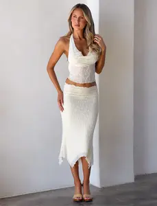 KATERINA MIDI SKIRT - CREAM