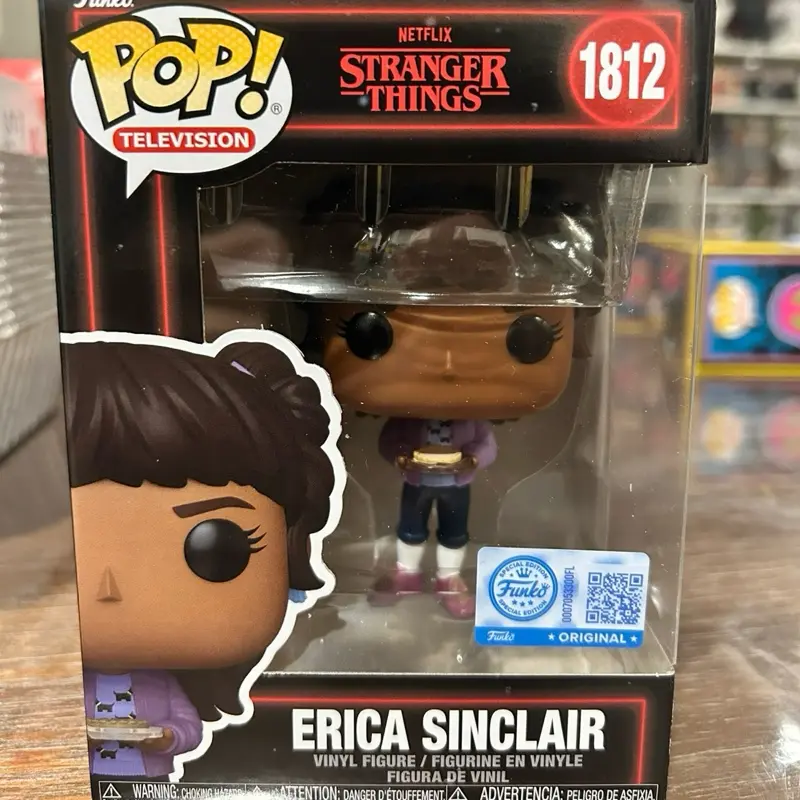 Funko Pop Netflix Stranger Things Erika Sinclair Vinyl Collectible Figure, TV Characters Figurine
