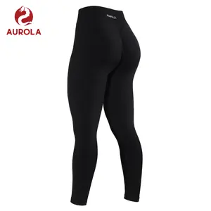 AUROLA Influence Scrunch Leggings for Women, Seamless High Waisted Workout Leggings, Butt Lifting Gym Pants, Squat Proof Compression Yoga Pants for Training Running Fitness Activewear