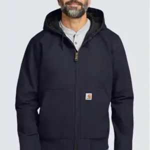Carhartt Washed Duck Active Jacket Navy Casual Classic Menswear Stylish