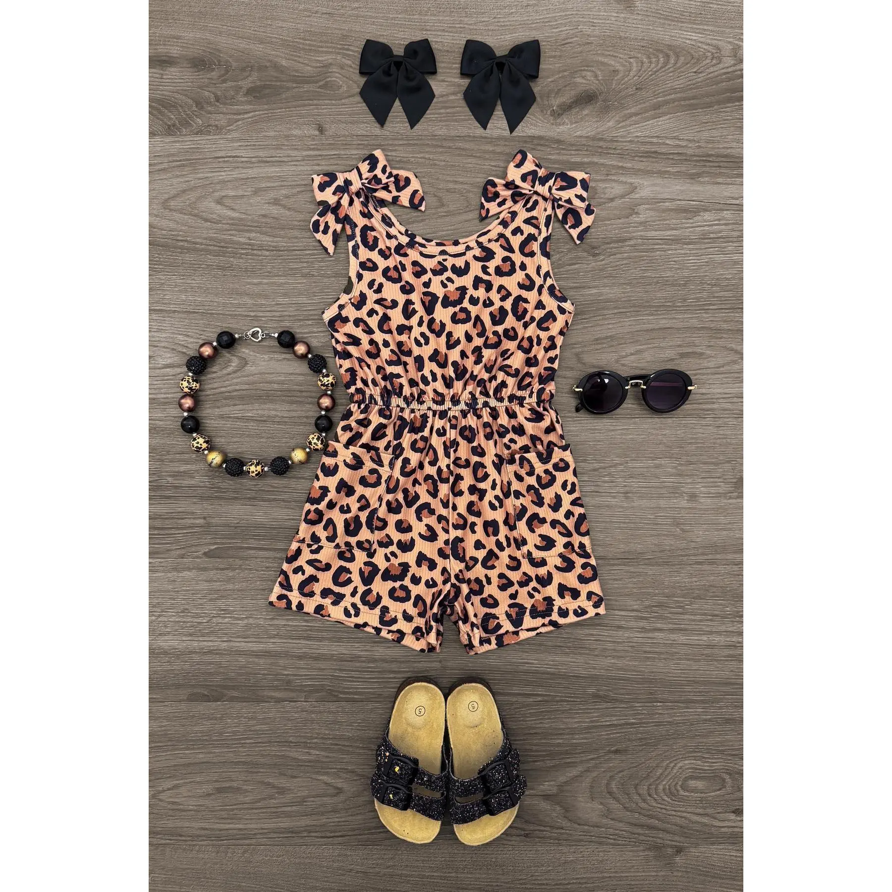 Cheetah Print Romper Cheetah Print Romper