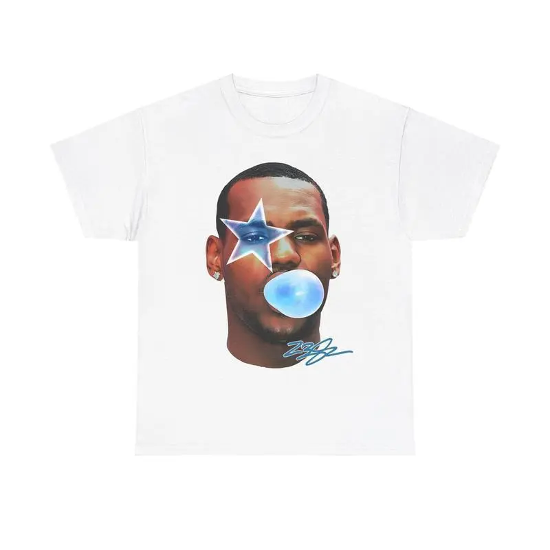 🏀 🔥 JAMES BIG FACE GRAPHIC TEE  - STREETWEAR