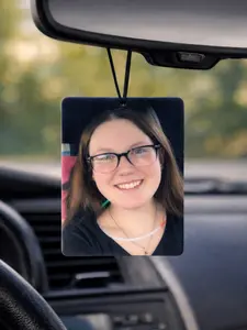 Custom Photo Air Freshener – Personalized from Your Picture – Made to Order