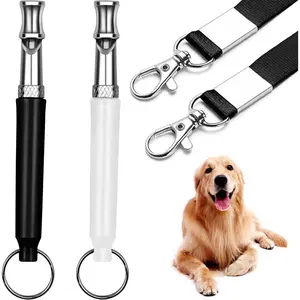 Ultrasonic Dog Whistle Set for Recall Training | Silent Bark Control for Small & Large Dogs with Lanyard