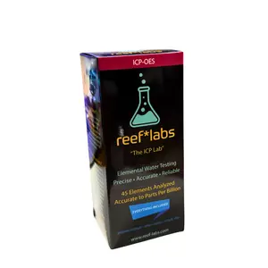 Reef Labs ICP-OES Water Testing Kit - 45 Elements, w/Prepaid Shipping Label