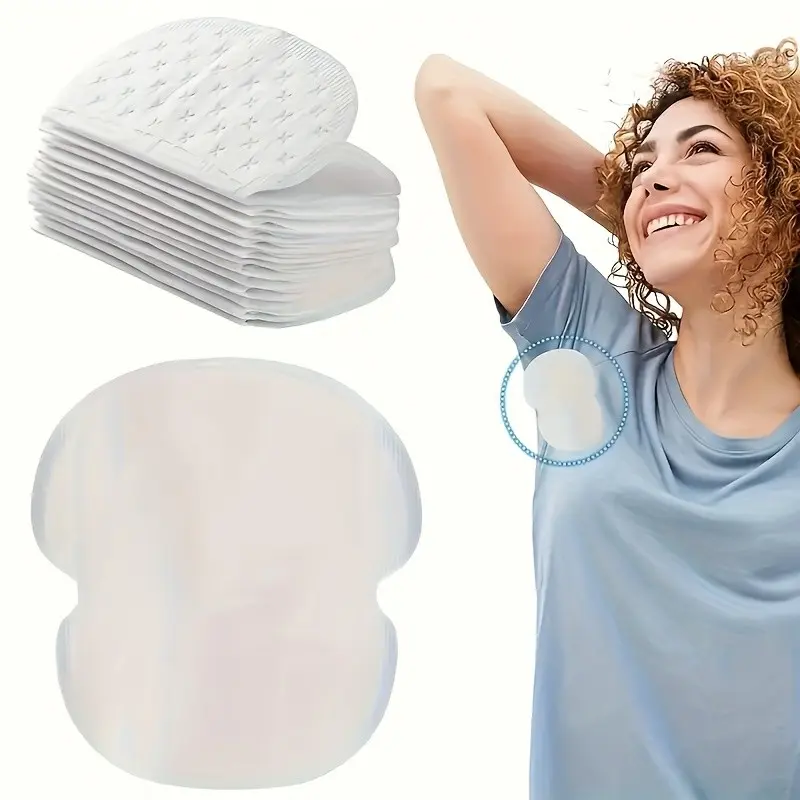 20pcs Underarm Sweat Pads, Armpit Sweat Pads, Invisible Anti-Sweat Patches, Thin Absorbent Underarm Inserts, Comfortable and Discreet Sweat Control, Sweat Control Deo