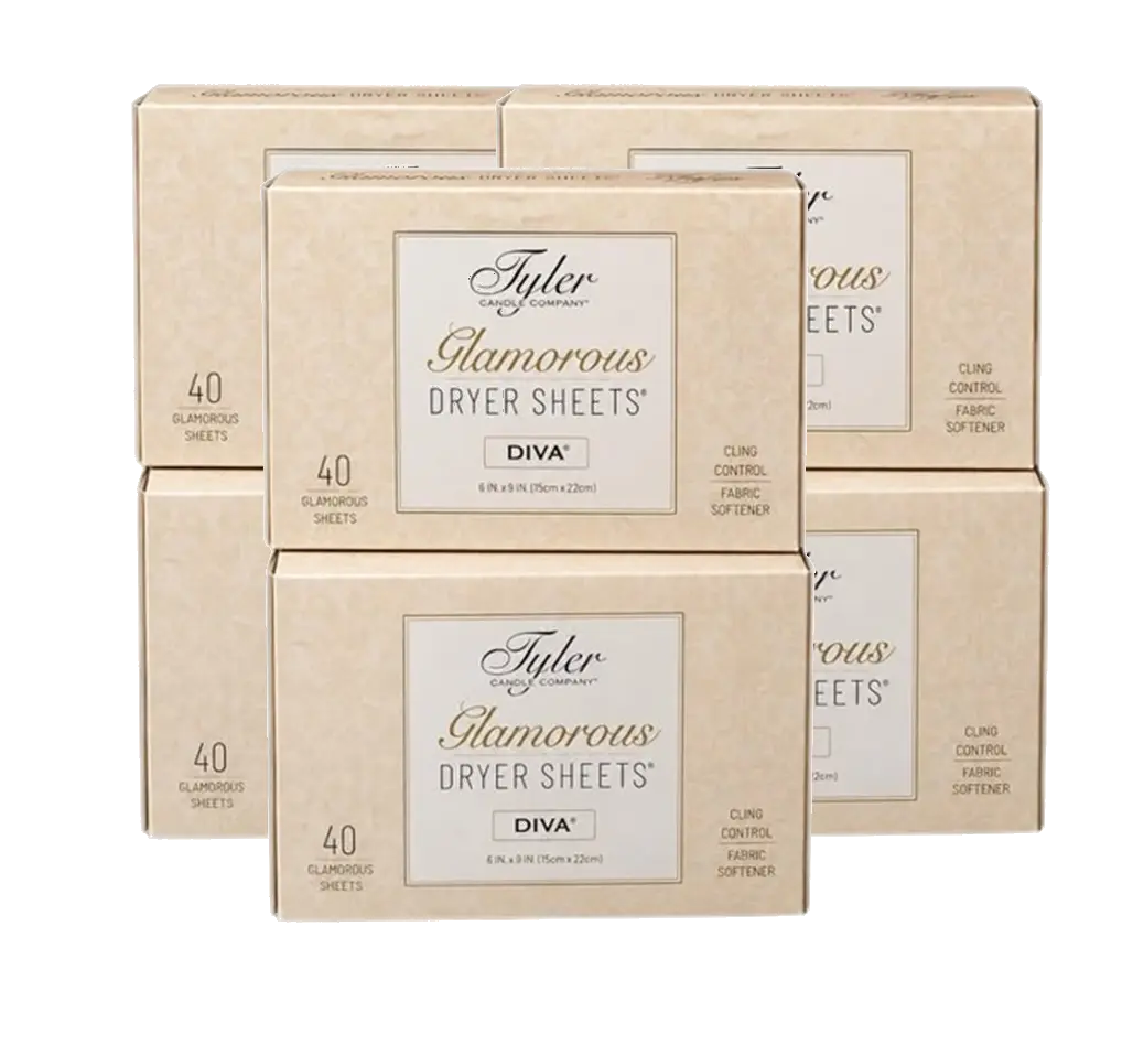 DIVA Dryer Sheets (Set of 6) by Tyler Candles